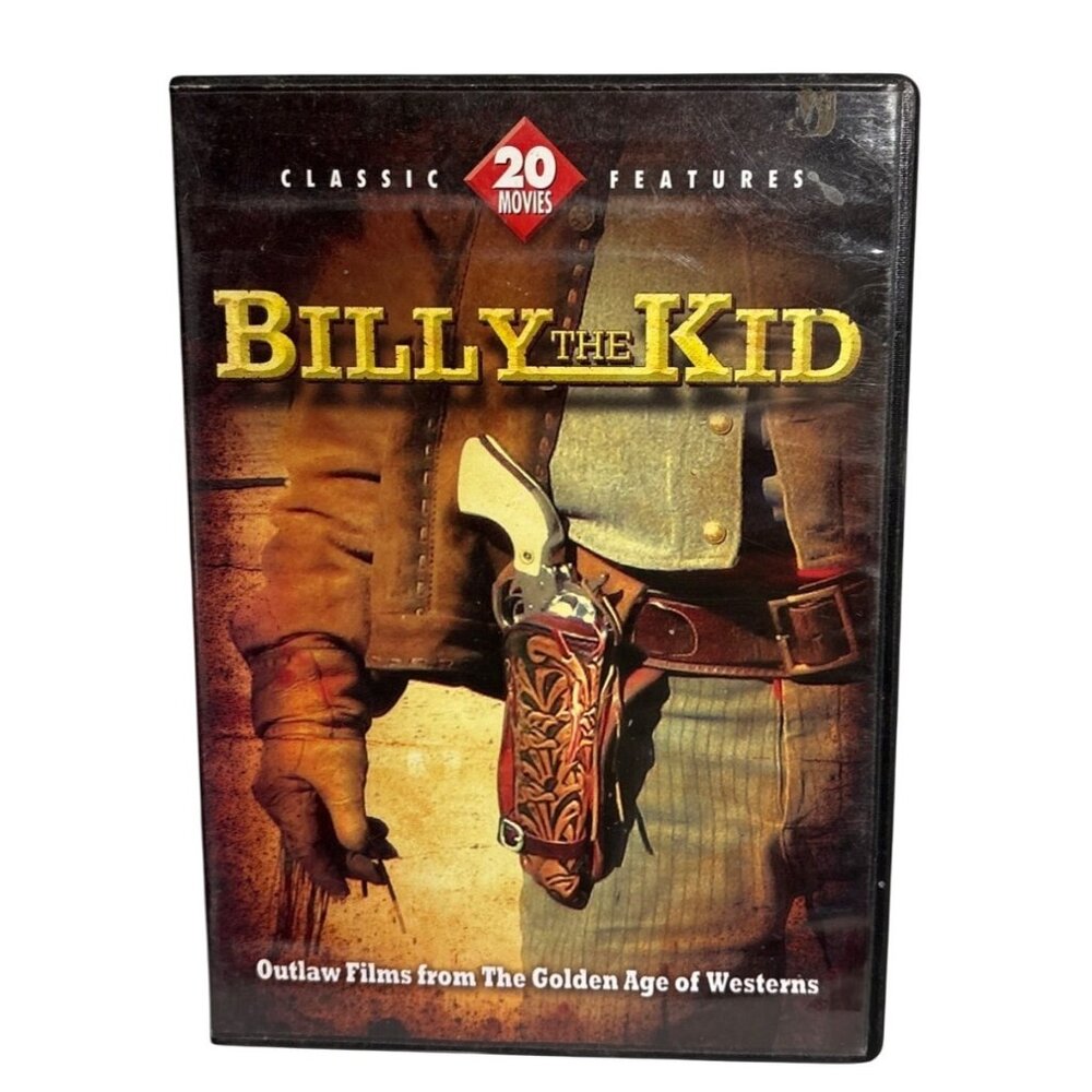 Billy The Kid 20 Movie Collection DVD Set Classic Western Films Mill Creek